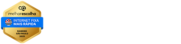 Bicampeã como a Melhor Internet do Estado de São Paulo